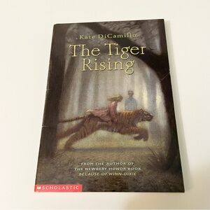 The Tiger Rising by Kate DiCamillo Scholastic Paperback Book